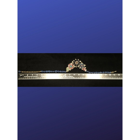 HEIDI DAUS “Glorious Garden” Beaded Crystal BIB Necklace, NWOT - Picture 3 of 7